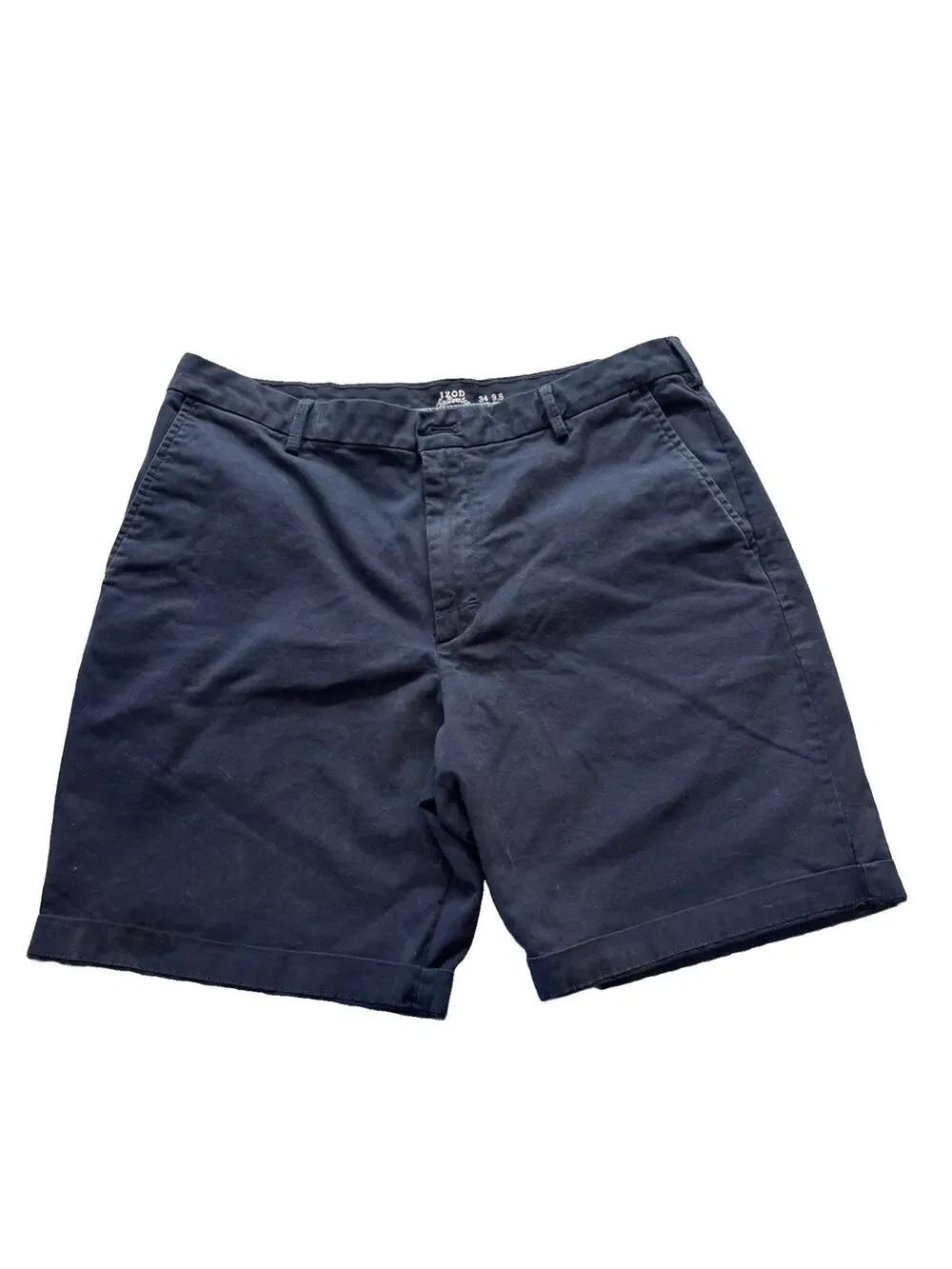 Izod Saltwater Shorts Stretch Men's 34 x 9.5 Beige